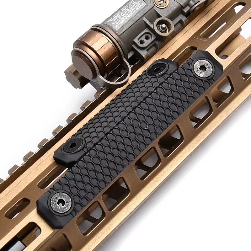 Cubiertas de riel M-LOK antideslizantes 3D para rifle airsoft - imagen 4