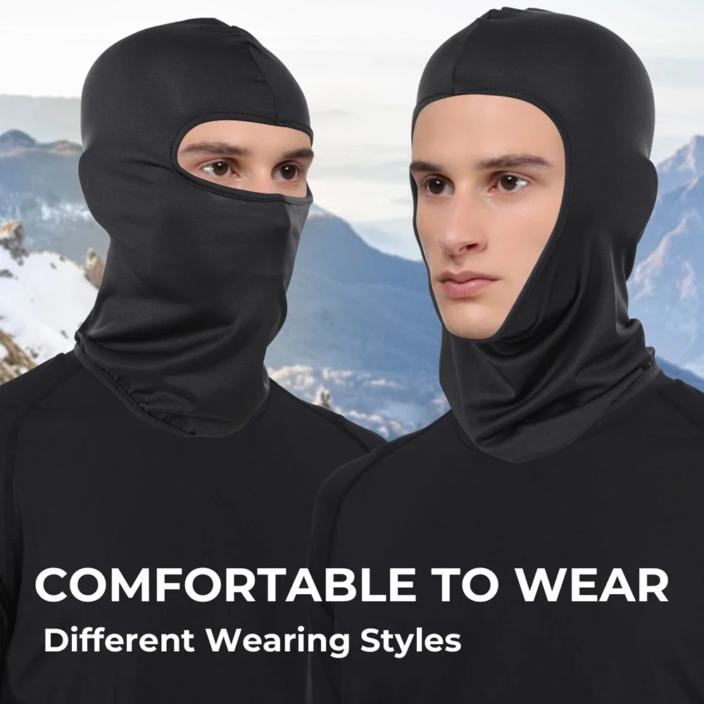 Gorro pasamontañas de secado rápido para hombre - máscara facial
