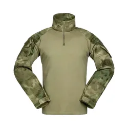 Camisa táctica manga larga Ripstop exterior - camuflaje Airsoft