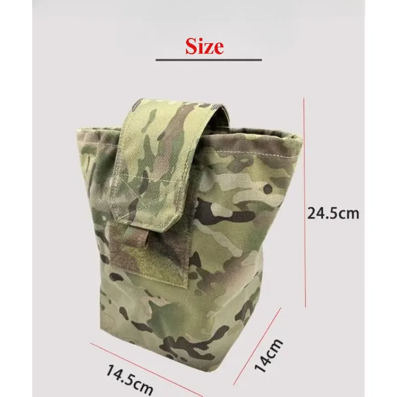 Bolsa táctica multifuncional EMR MC impermeable MOLLE plegable - imagen 5