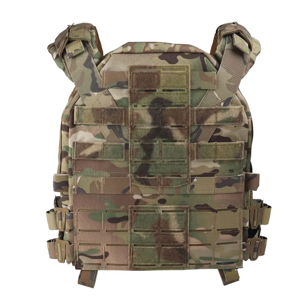 Chaleco táctico KZ portaplacas perfil bajo MOLLE malla transpirable - imagen 3