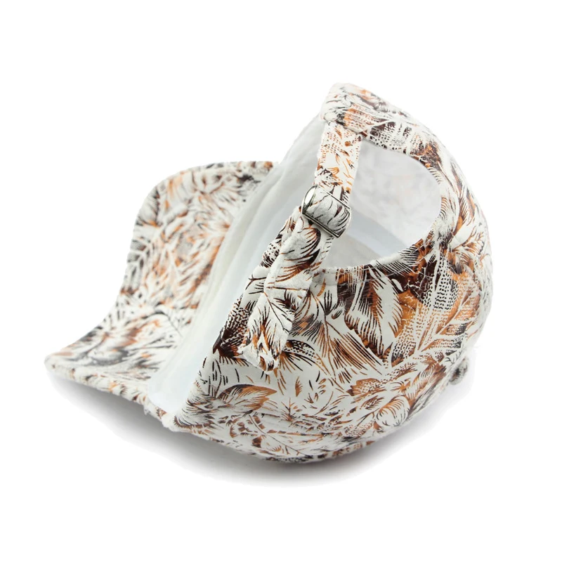 Gorra de béisbol hojas tropicales para protección solar y viaje - imagen 5