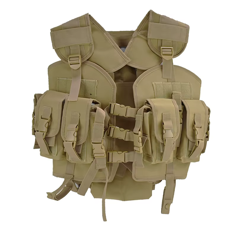 Chaleco táctico Seal con hidratación – Camuflaje para Airsoft - imagen 5