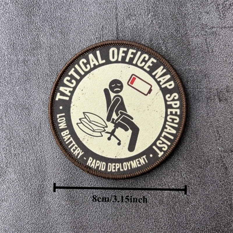 Parche táctico Tactical Office NAP Specialist gancho-bucle para ropa - imagen 5