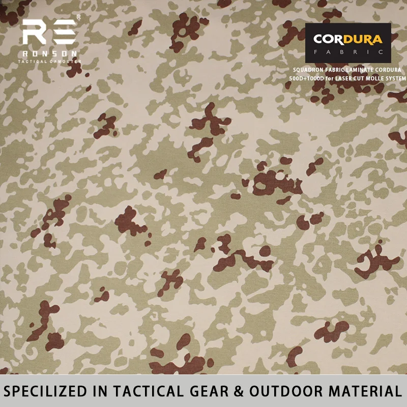 JSDF Chaleco táctico MOLLE Cordura camuflaje desierto laser-corte