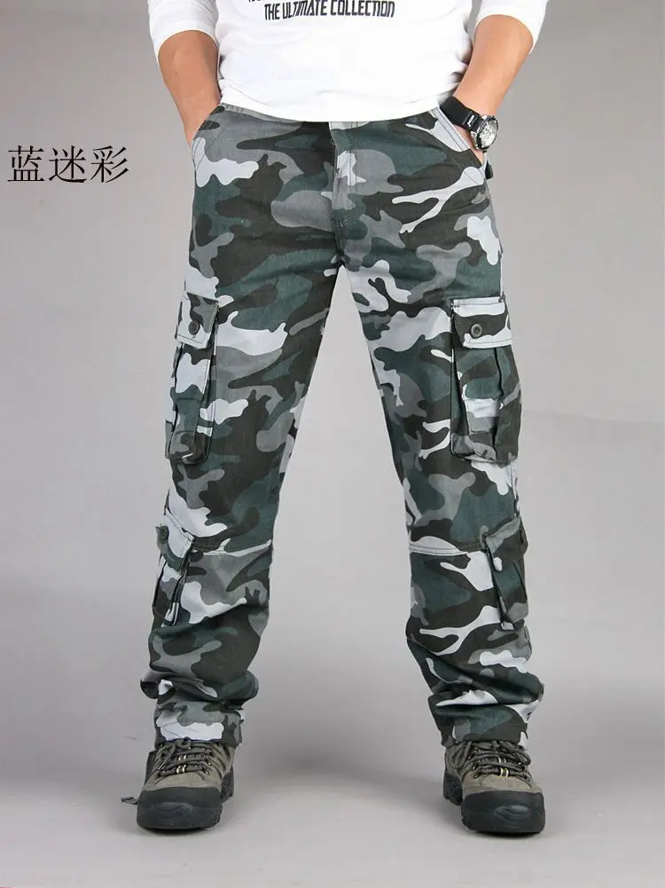 Pantalones acampada al aire libre perfil lateral