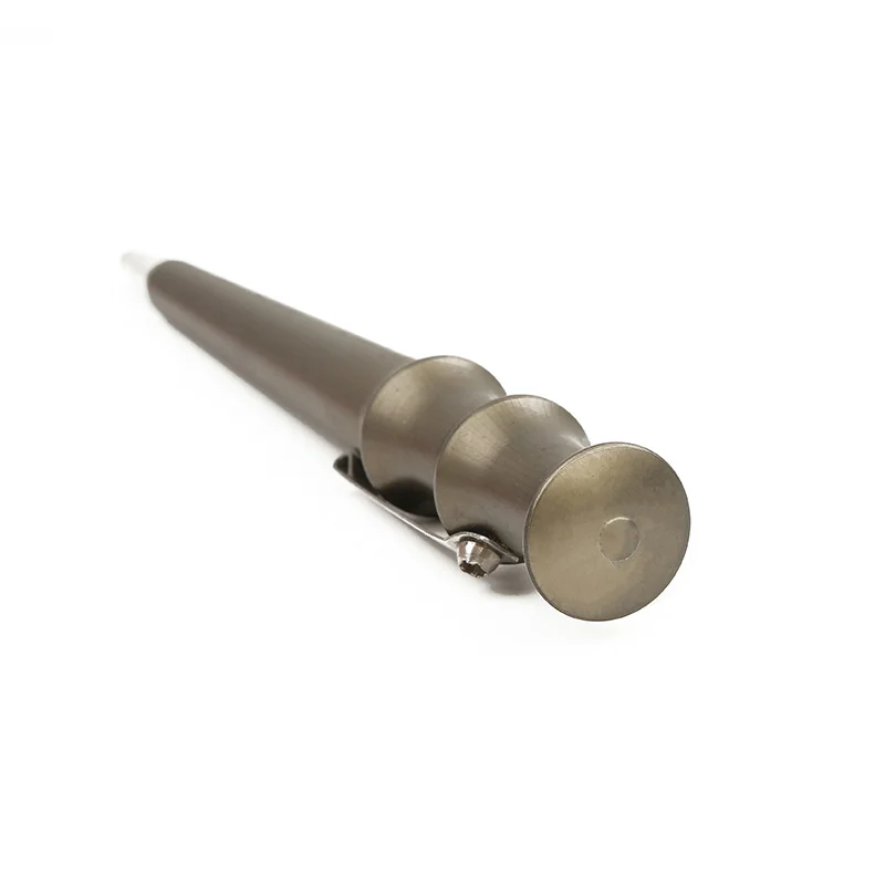 Bolígrafo táctico de aluminio bambú tipo C para camping y estudio - imagen 2