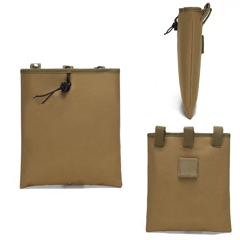 Bolsa táctica plegable porta cargadores descarga rápida MOLLE - imagen 2