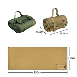 Alfombra táctica de nailon impermeable para tiro y camping