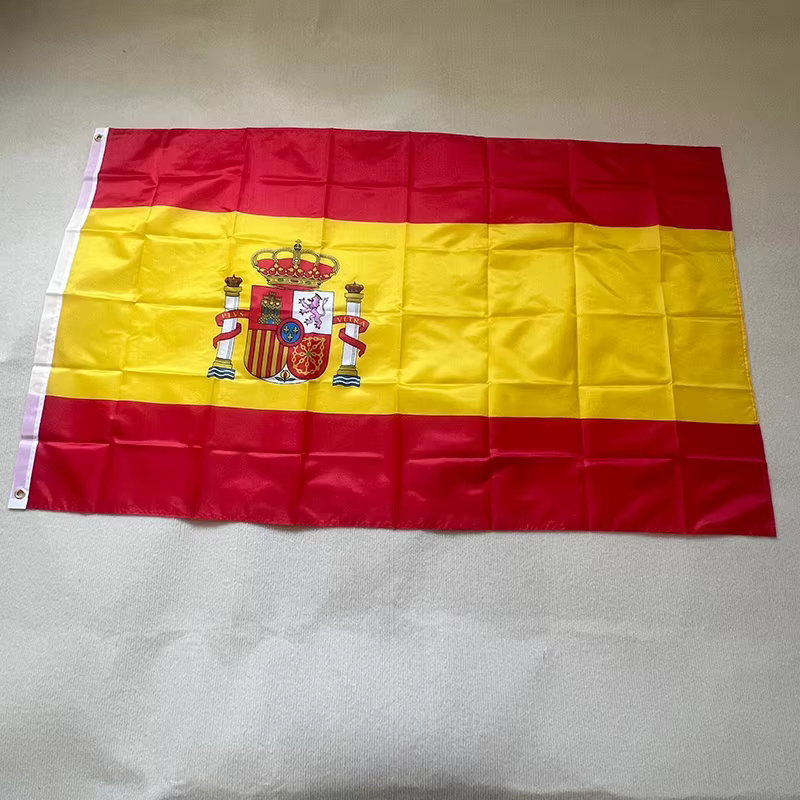 Bandera de España 90x150cm desplegada