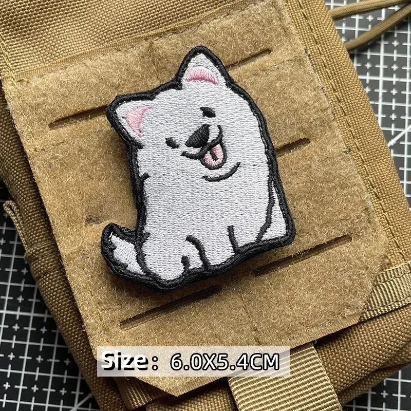 Diseños disponibles de razas Samoyedo, Husky, Shiba Inu y Dachshund