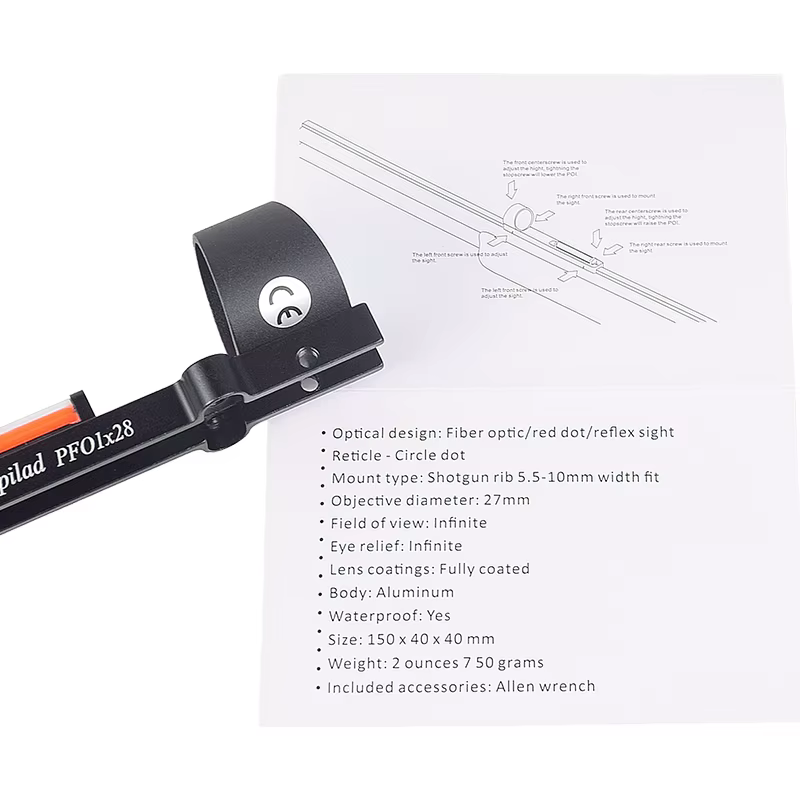 Soporte rail Picatinny 257mm aluminio para Airsoft - imagen 3