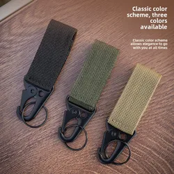 Hebilla táctica Molle con mosquetón – Accesorio para cinturón o llavero