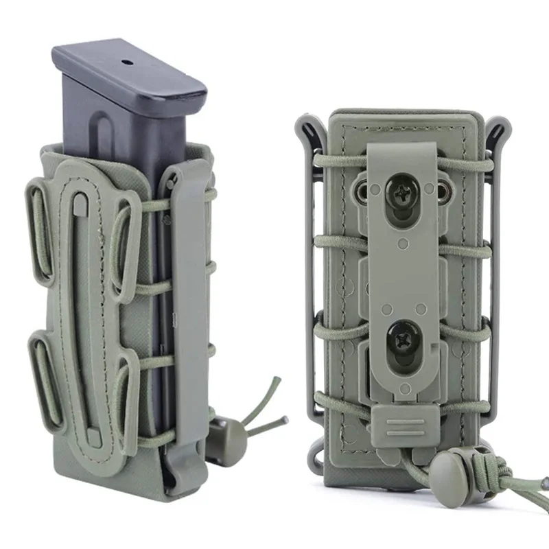 Bolsa táctica Molle para cargador 9mm Glock 17/19 Beretta M9 - imagen 5