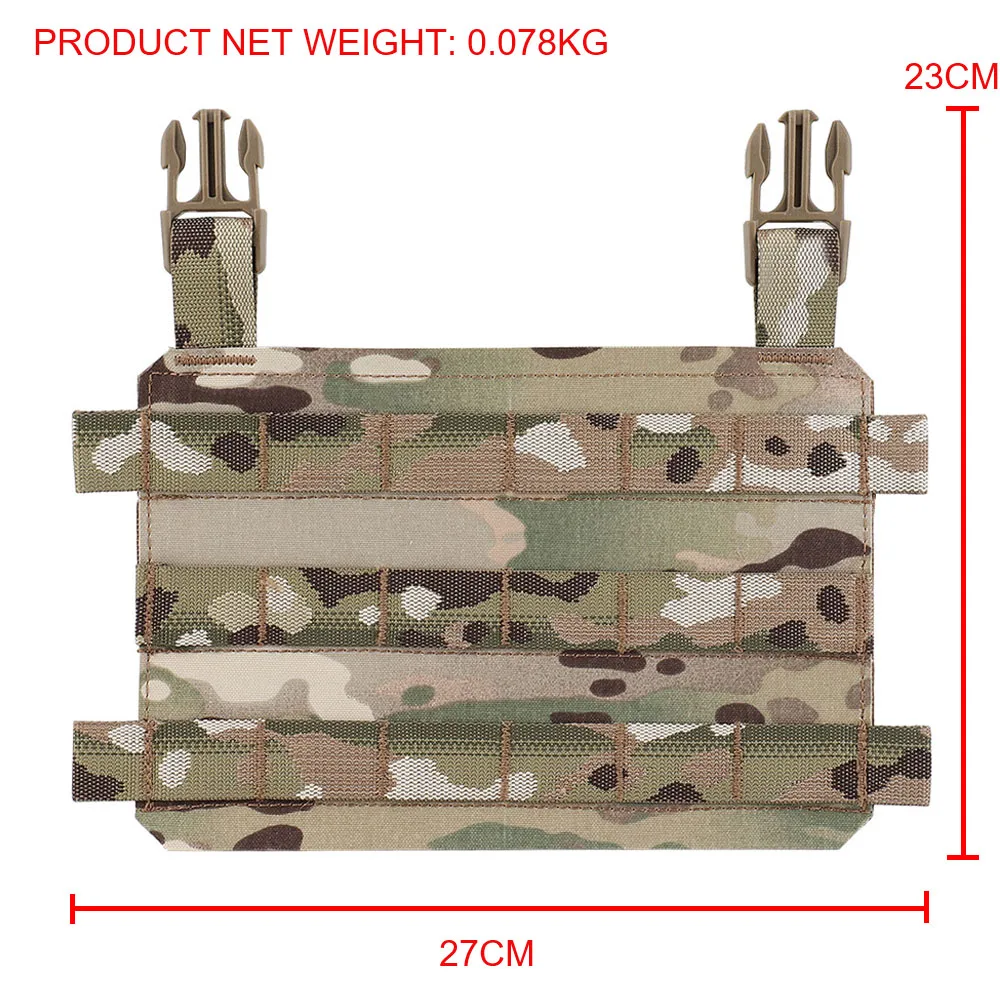 Placard MOLLE frontal HSP para chaleco Airsoft táctico - imagen 2