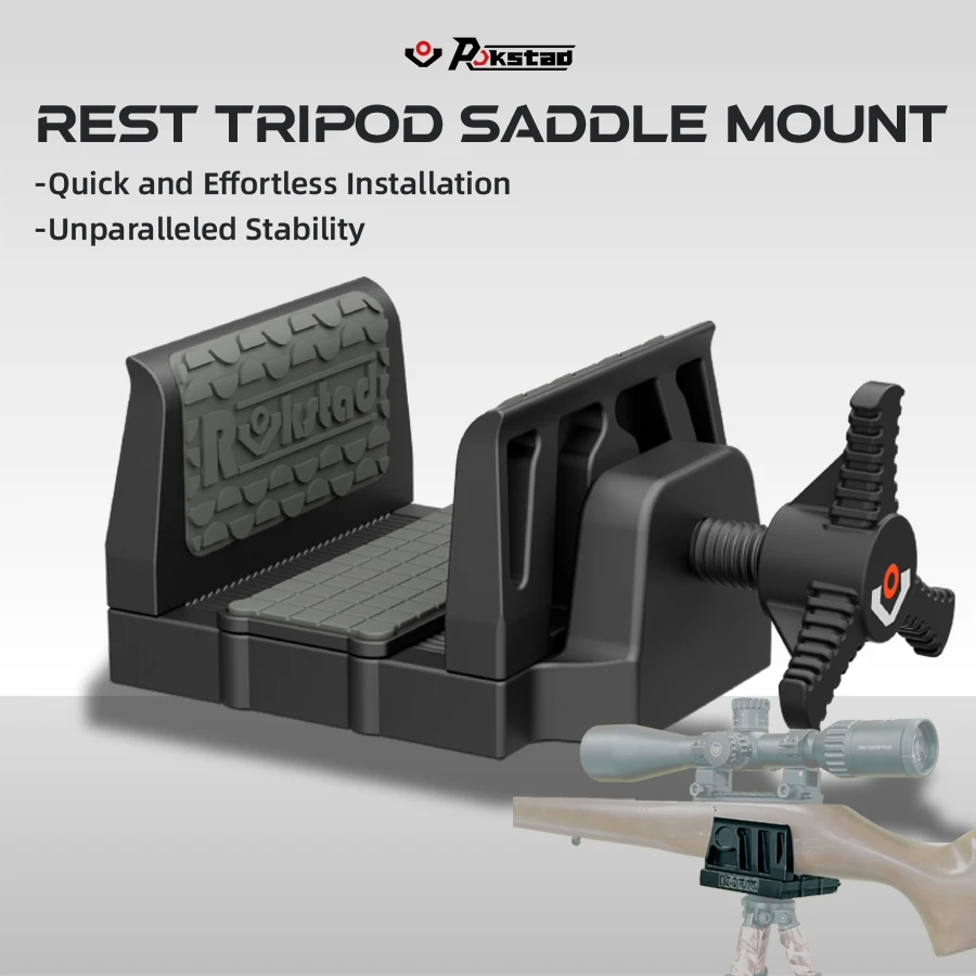 Abrazadera táctica de aluminio para trípode de tiro, ajuste rosca - imagen 3