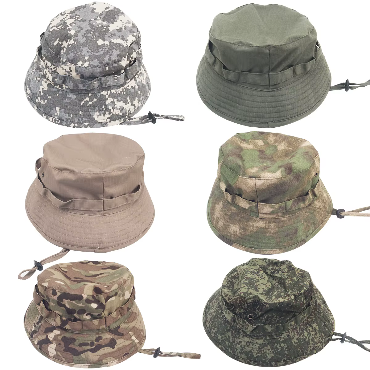 Sombrero camuflaje táctico protección solar para senderismo y pesca