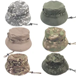 Sombrero camuflaje táctico protección solar para senderismo y pesca