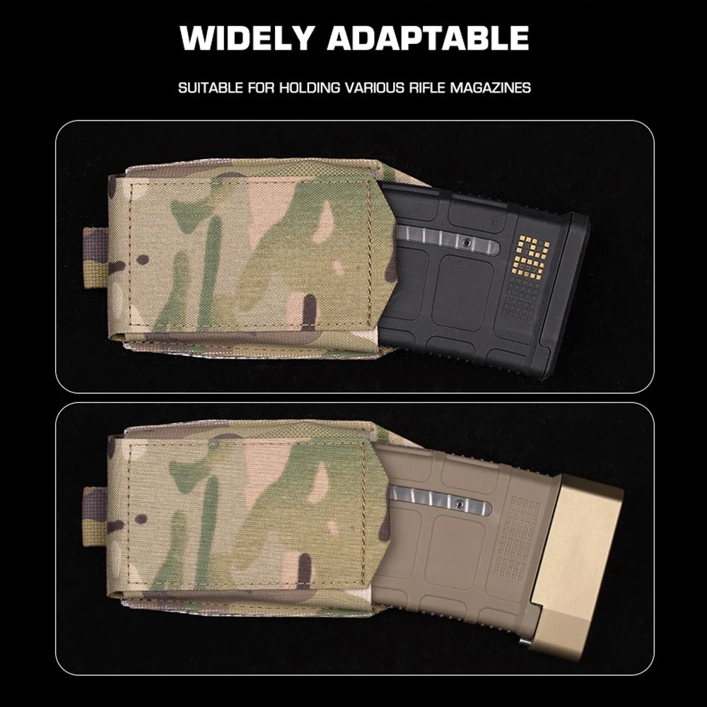 Bolsa porta revistas táctica con cinturón MOLLE ligera para M4 - imagen 4