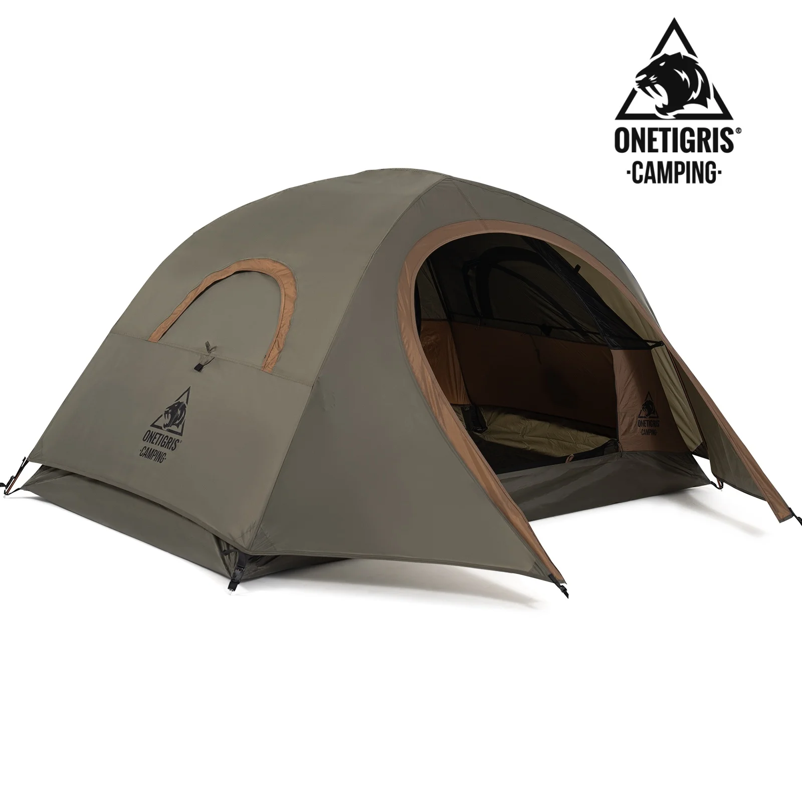 ONETIGRIS Bastion, tienda de campaña impermeable para 2 personas