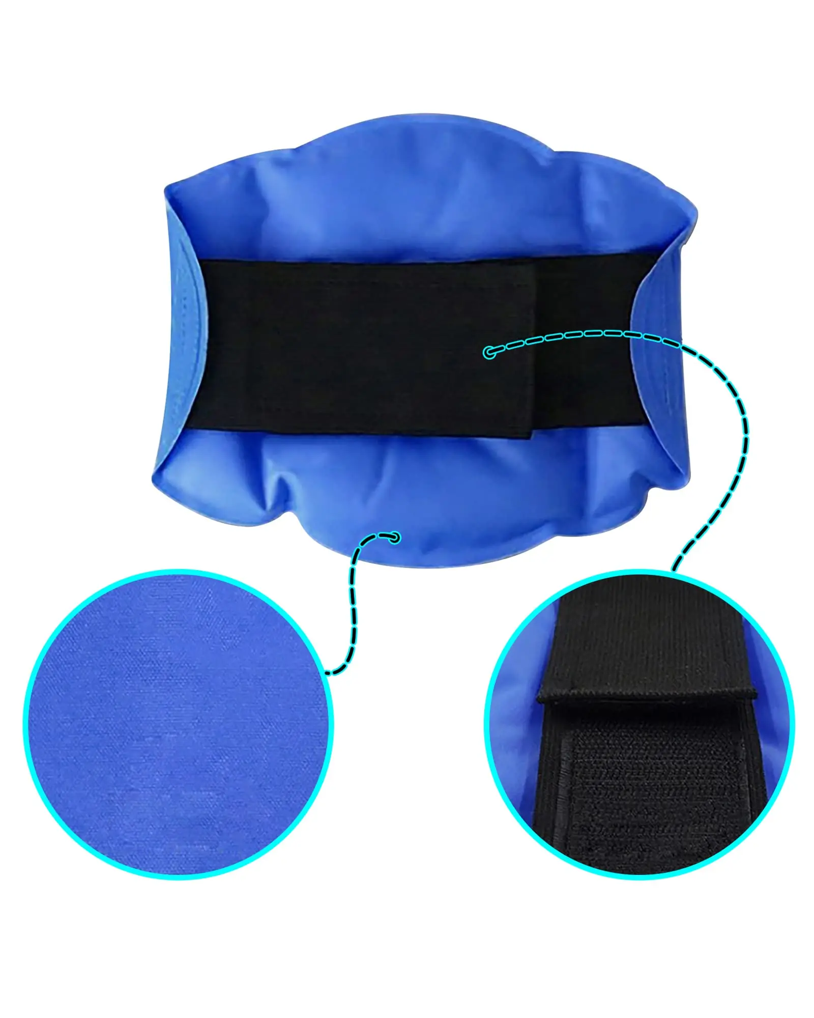 Rodillera táctica con gel frío reutilizable para lesiones y recuperación - imagen 4