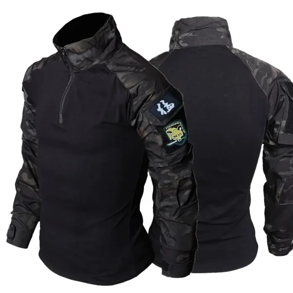 Tejido camuflado y ajuste flexible