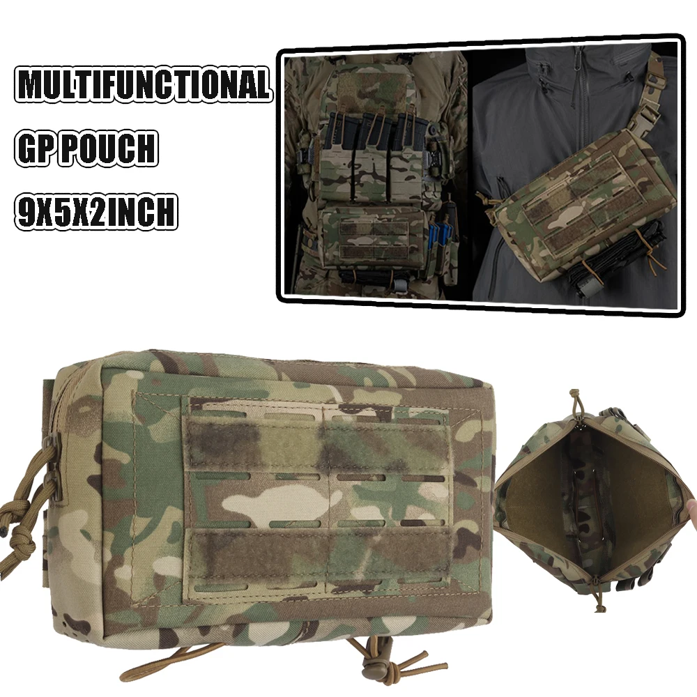 Bolsa táctica GP MOLLE para EDC y descarga abdominal multifunción - imagen 5
