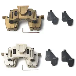 SOTAC Soporte para casco NVG CNC PVS-14 y puente binocular