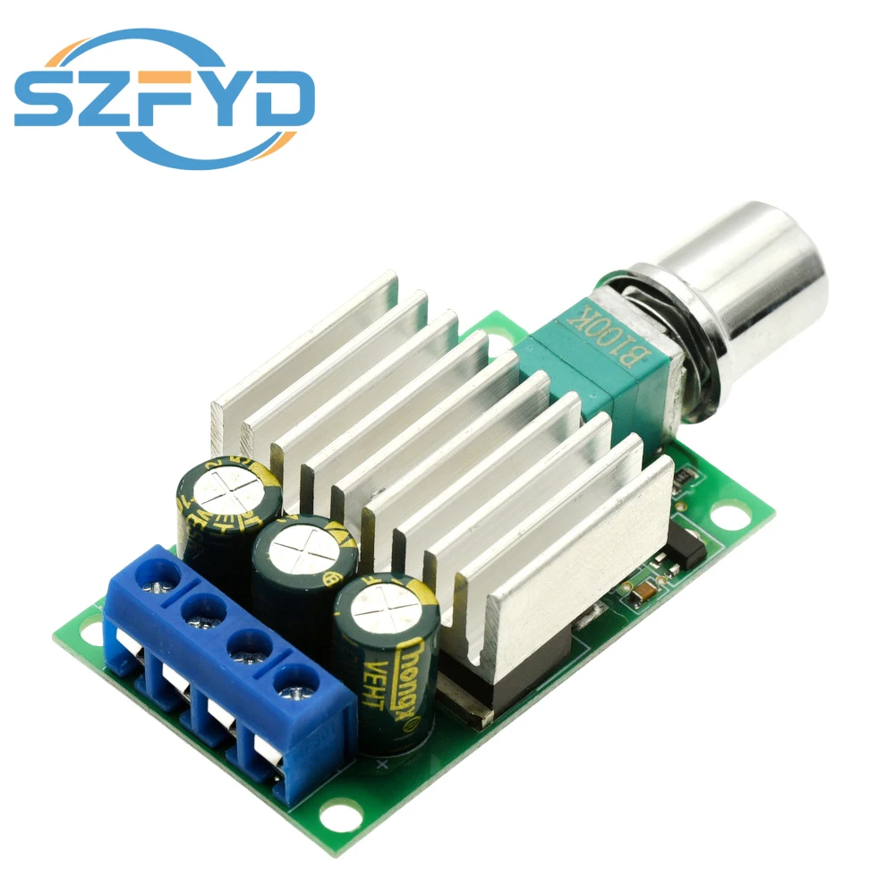 Controlador PWM motor DC 12-24V 10A para automatización táctica - imagen 3