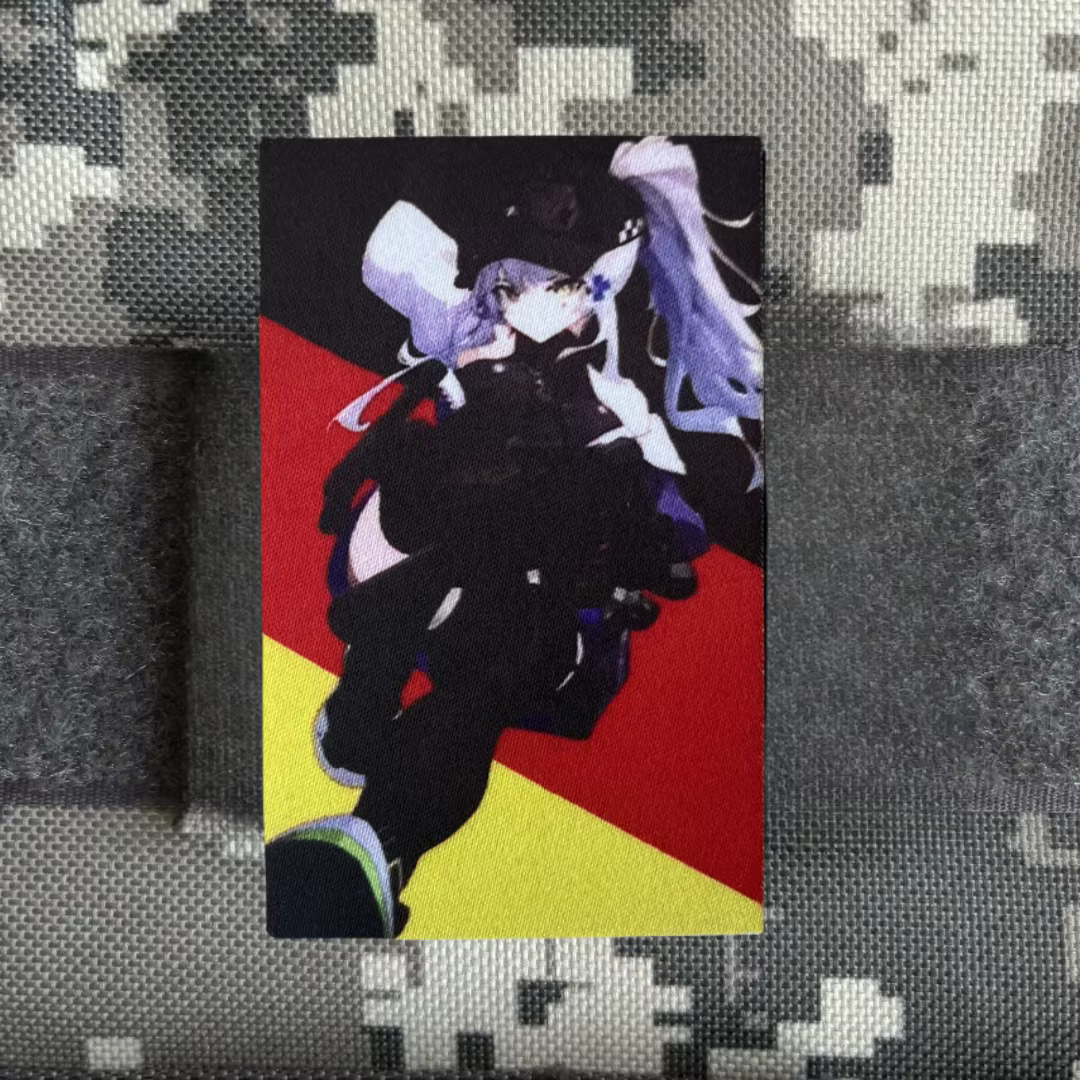 HK416 Parche Moral Táctico con Gancho y Bucle para Niña Divertido - imagen 5