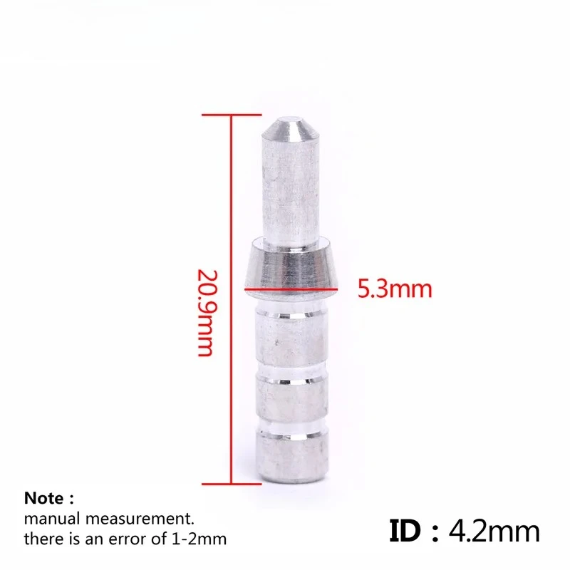 Pasador aluminio para nock flechas compuestas tiro con arco - imagen 2