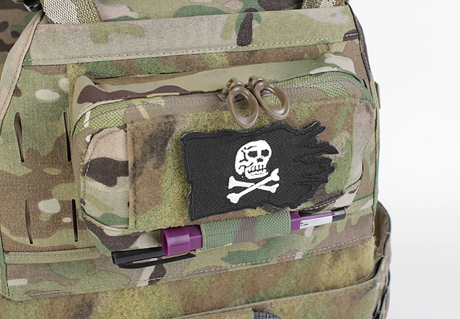 PEW TACTICAL Panel MOLLE para pecho - bolsa ligera Airsoft militar - imagen 2