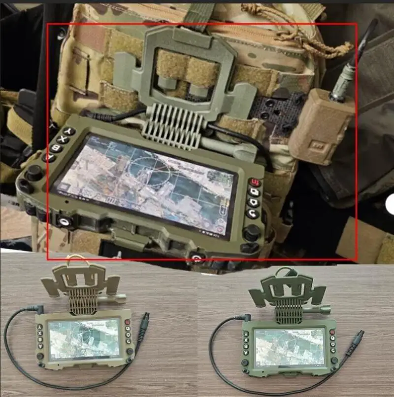 Soporte táctico para terminal de navegación en panel de pecho - imagen 3