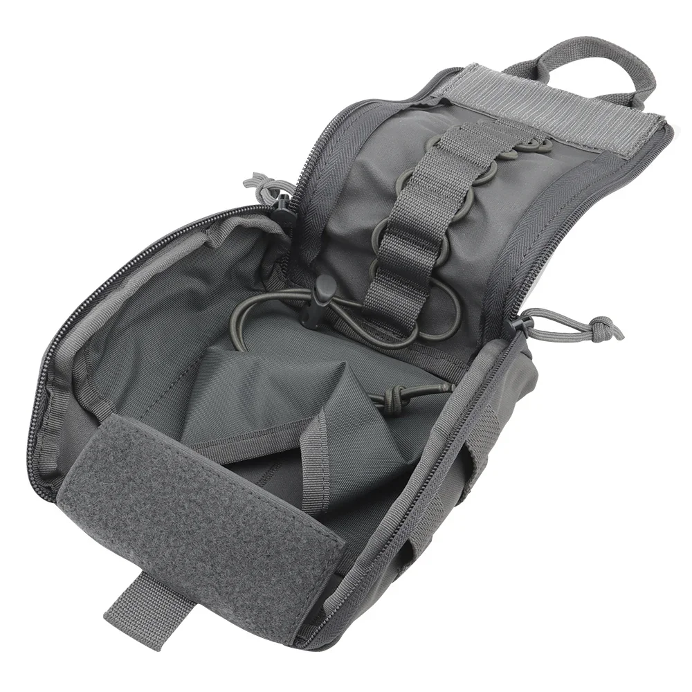 Bolsa médica táctica MOLLE EMT de liberación rápida, trauma EDC - imagen 5