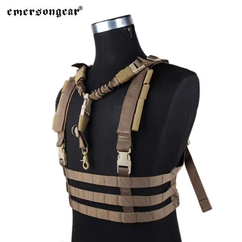 Emersongear Panel táctico MOLLE portador de pecho liberación rápida ROC - imagen 3