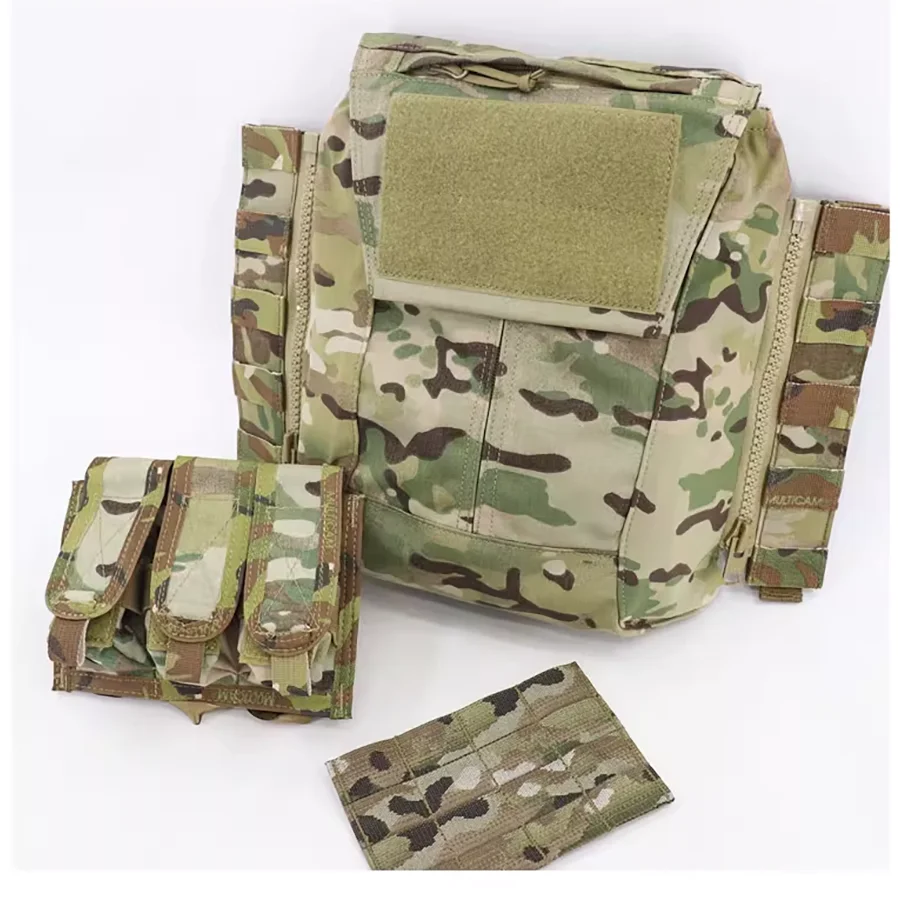 Placa adaptadora triple MOLLE para chaleco táctico profesional - imagen 3
