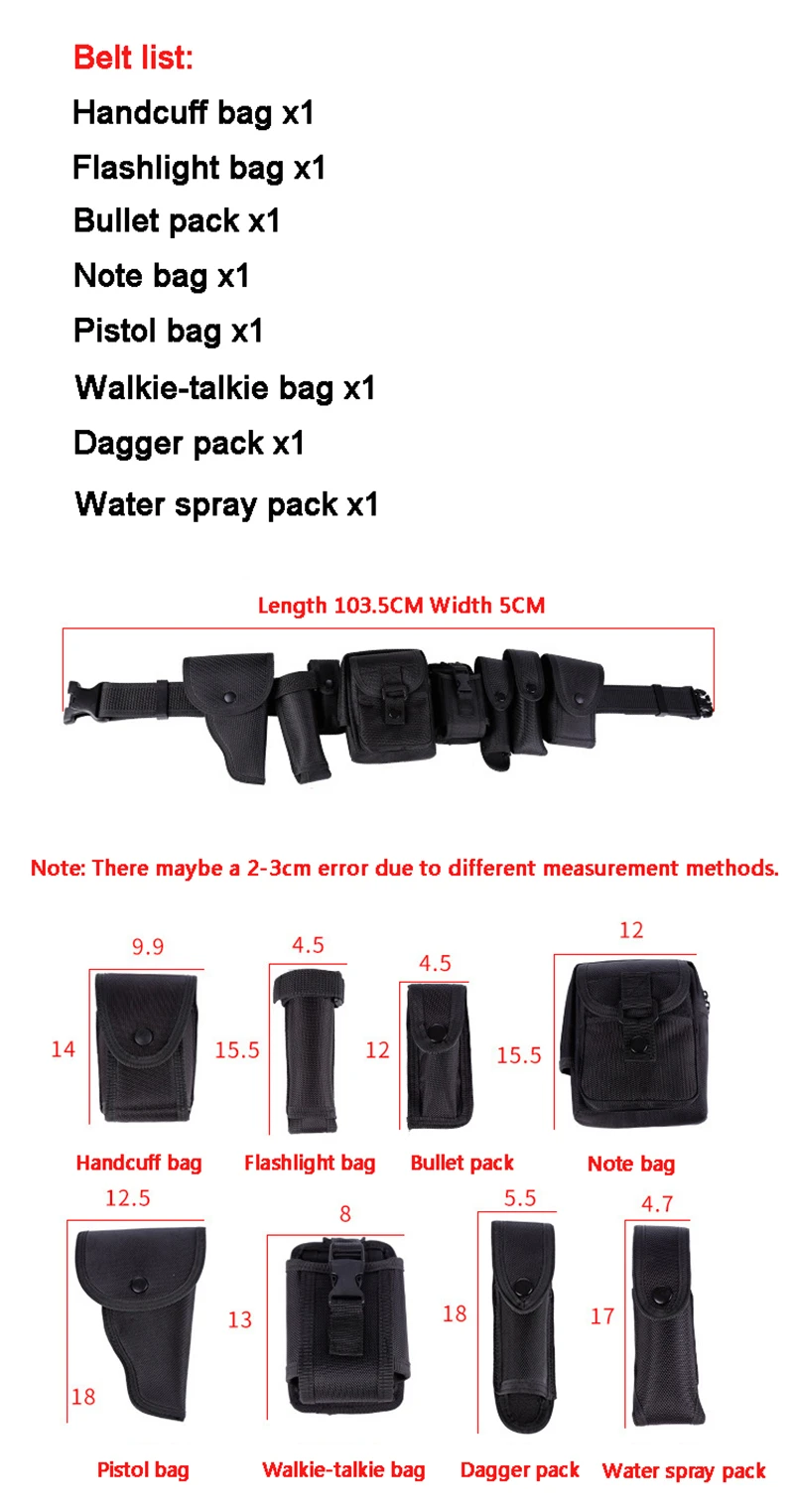 Cinturón ajustable para configuración de entrenamiento