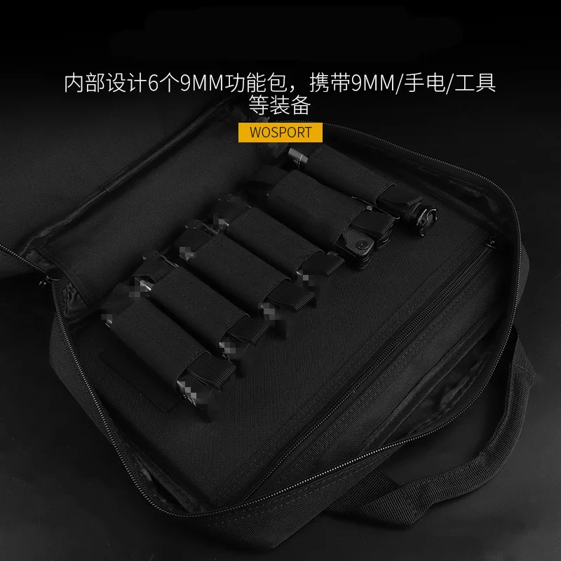 Bolsa táctica antirrobo para exteriores con correa elástica integrada - imagen 5