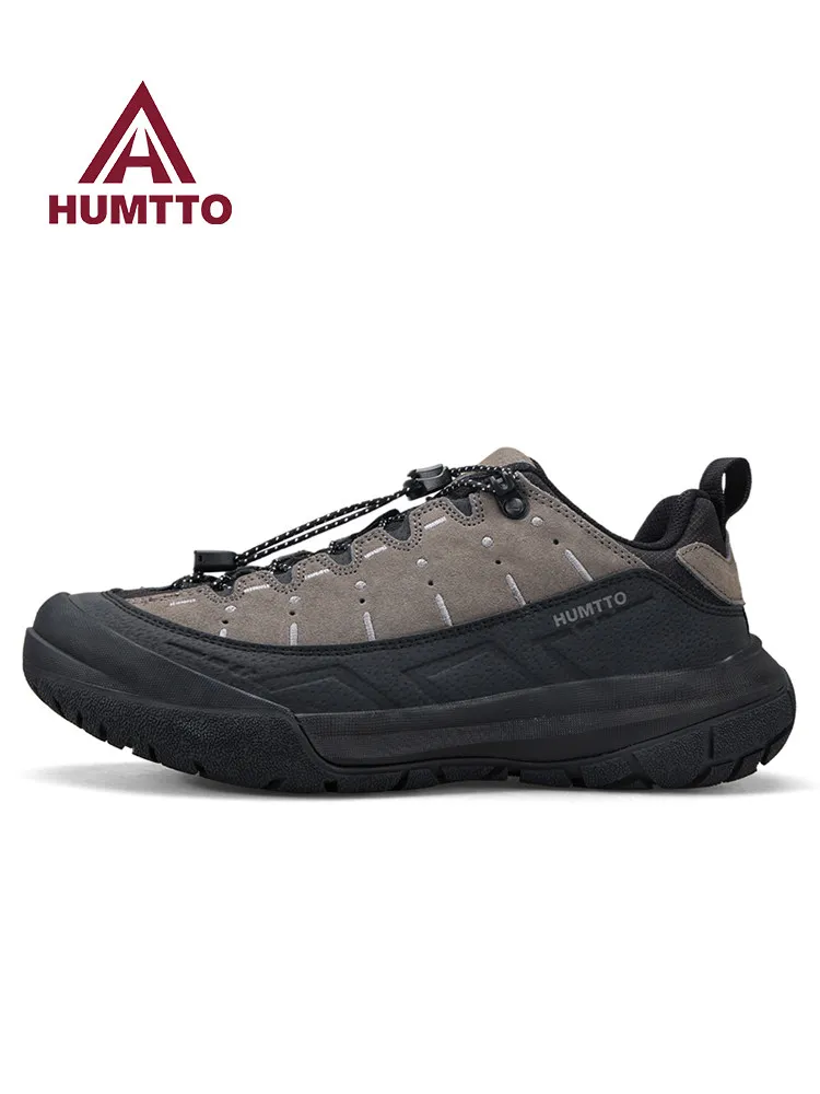 HUMTTO Botas de senderismo trekking piel vaca hombre transpirables - imagen 2