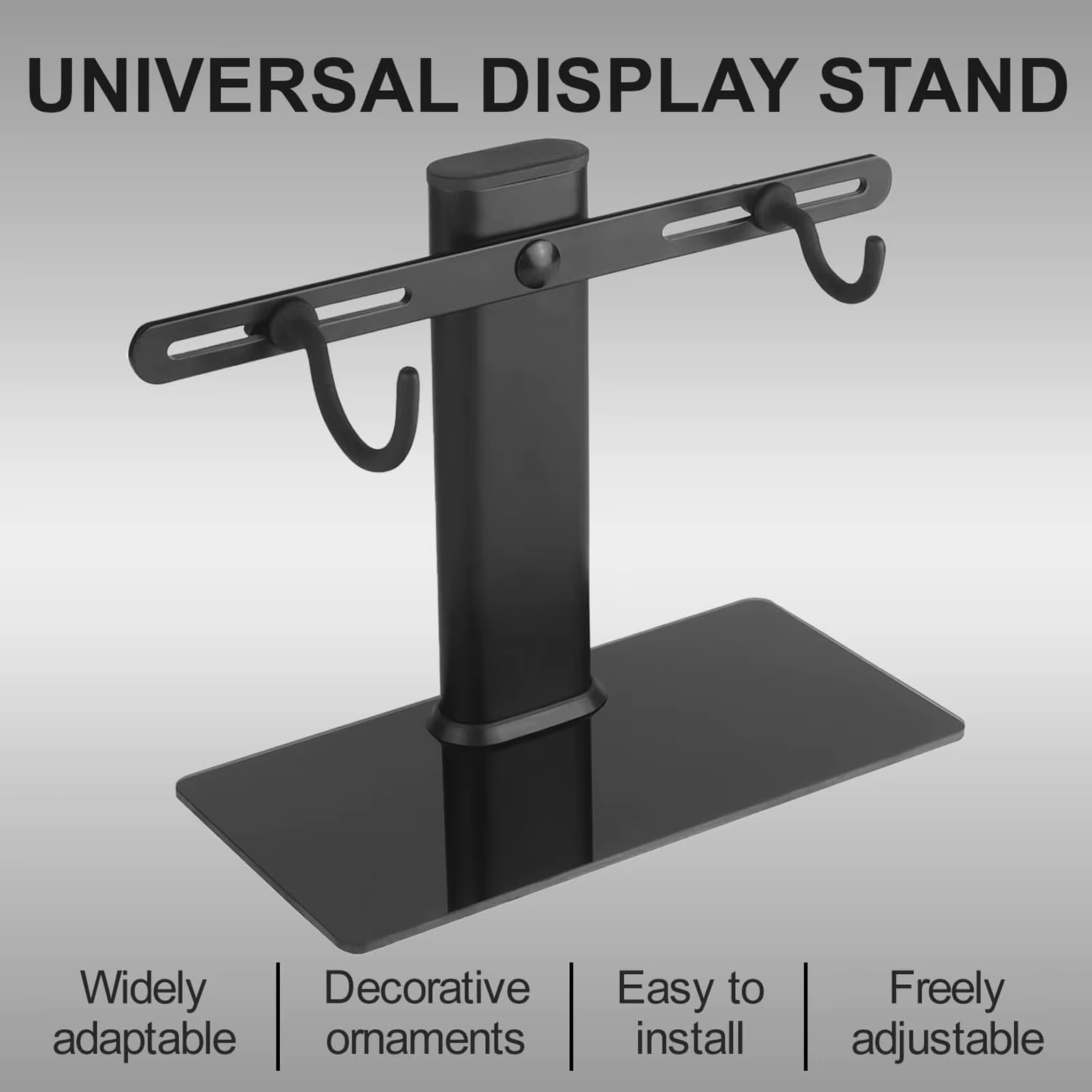 Soporte para rifle táctico ajustable portátil para exhibición Airsoft - imagen 2