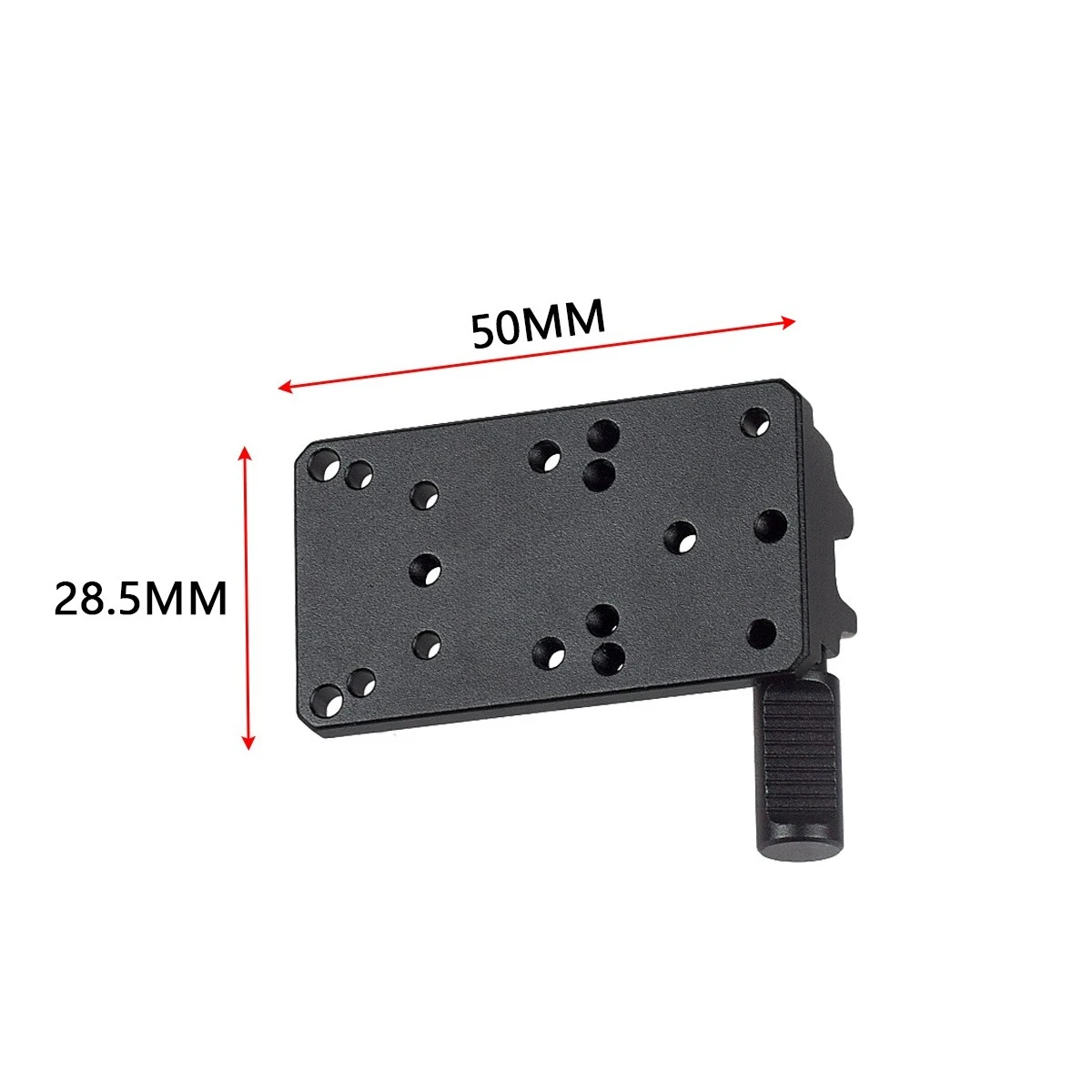 Adaptador punto rojo para Glock – Base táctica universal Picatinny - imagen 5