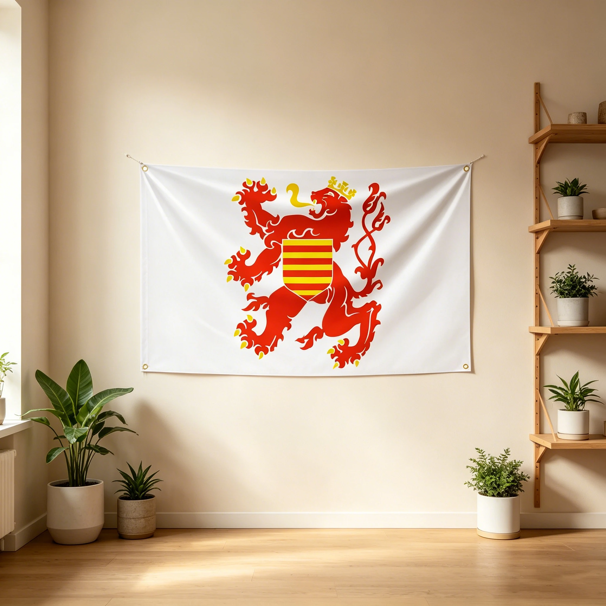 FLAGLAND bandera Bélgica Limburg poliéster impresa para pared - imagen 4