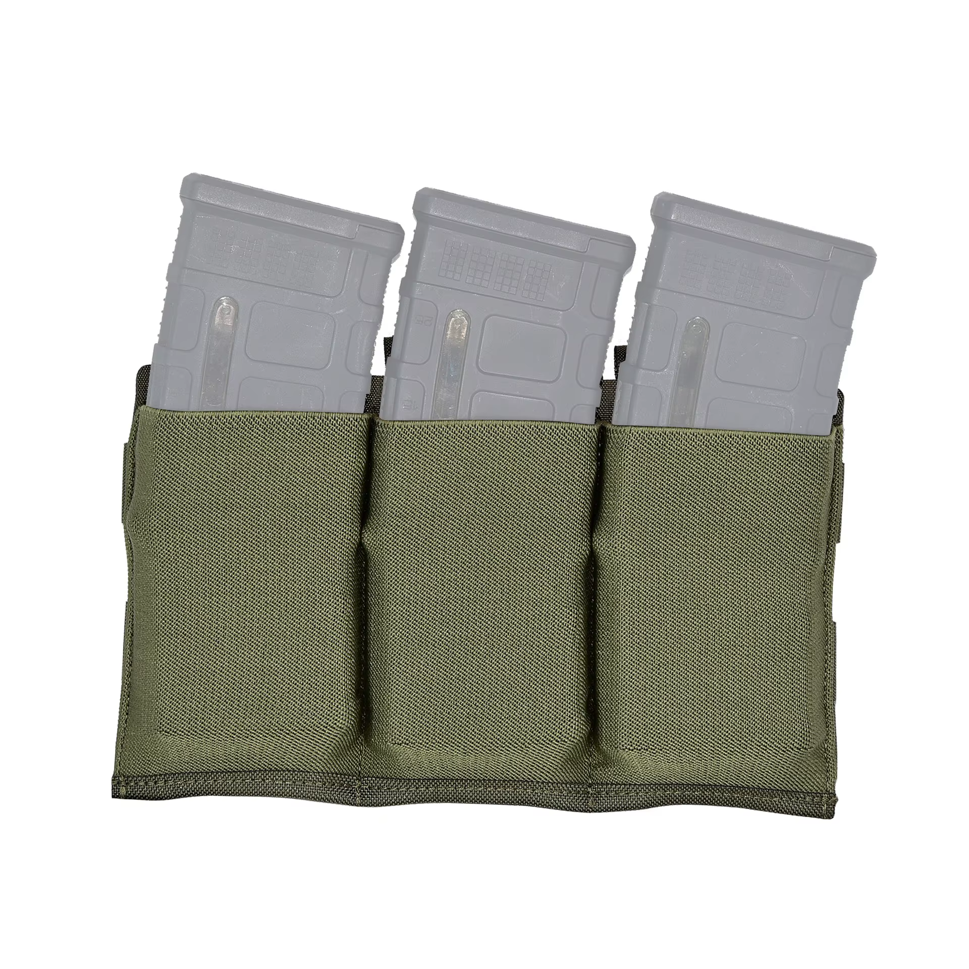 Triple Mag Funda MOLLE elástica para cargadores 5.56 7.62 - imagen 2