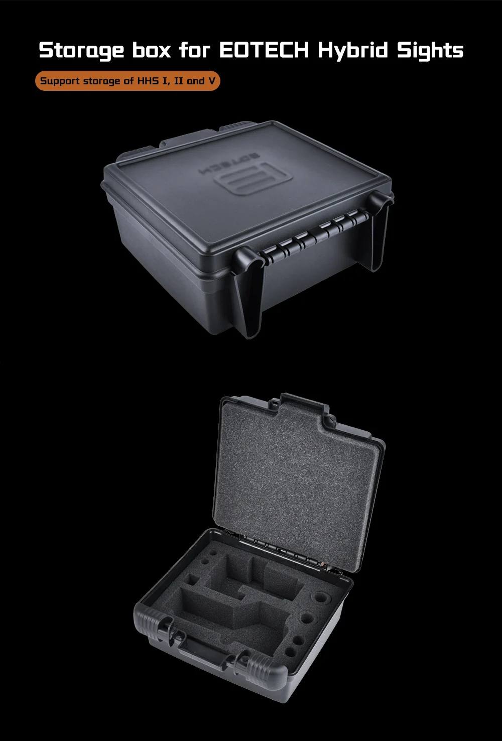 Caja rígida para miras EOTech