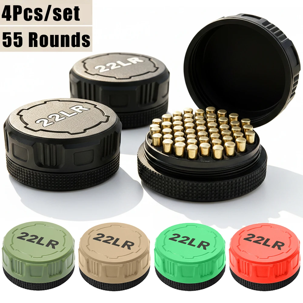 Caja de munición .22LR apilable compacta con estuche de transporte - imagen 4