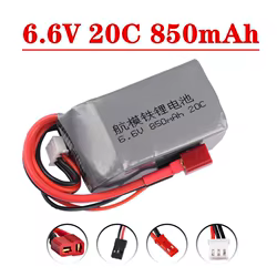 Turnigy Batería LiFePO4 3S para Drones – Conector JST y Enchufe Futaba