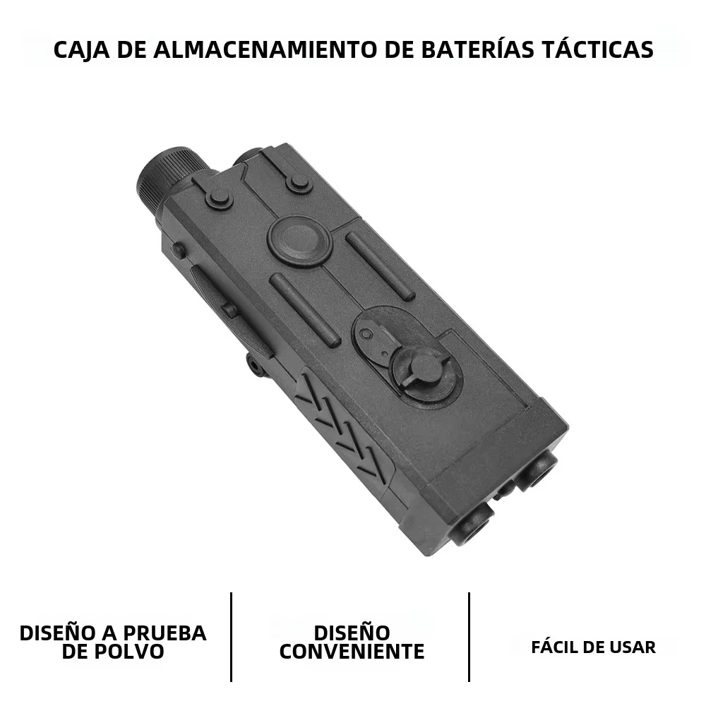 SINAIRSOFT HK146 Caja Batería Simulada PEQ2 para AEG - imagen 3