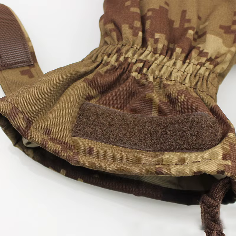 Guantes en acción