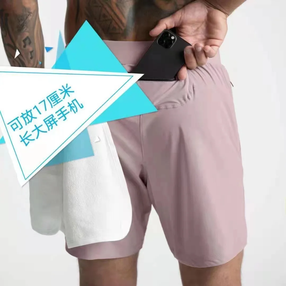 Pantalón corto deportivo para hombre de secado rápido - imagen 2