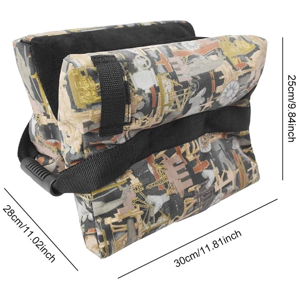 Saco de arena sin relleno camuflaje para apoyo tiro táctico outdoor - imagen 2